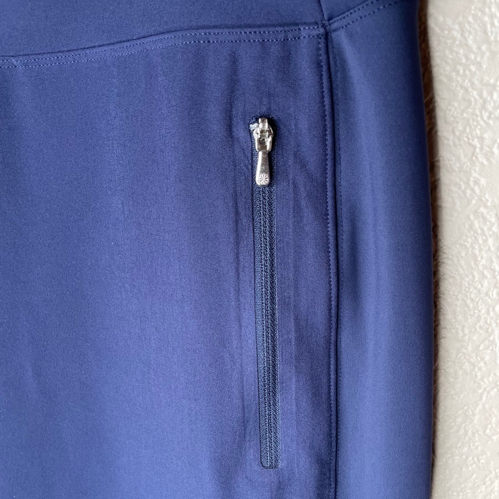 Athleta Fairway High Rise Golf Pants Women's Size 16T in Navy Blue Retail $129 - Picture 13 of 13